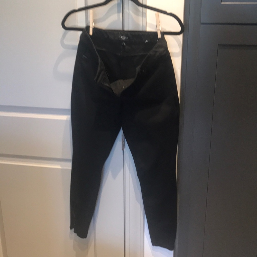Black trouser pants